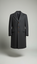 Italian Wool Double-Breasted Coat