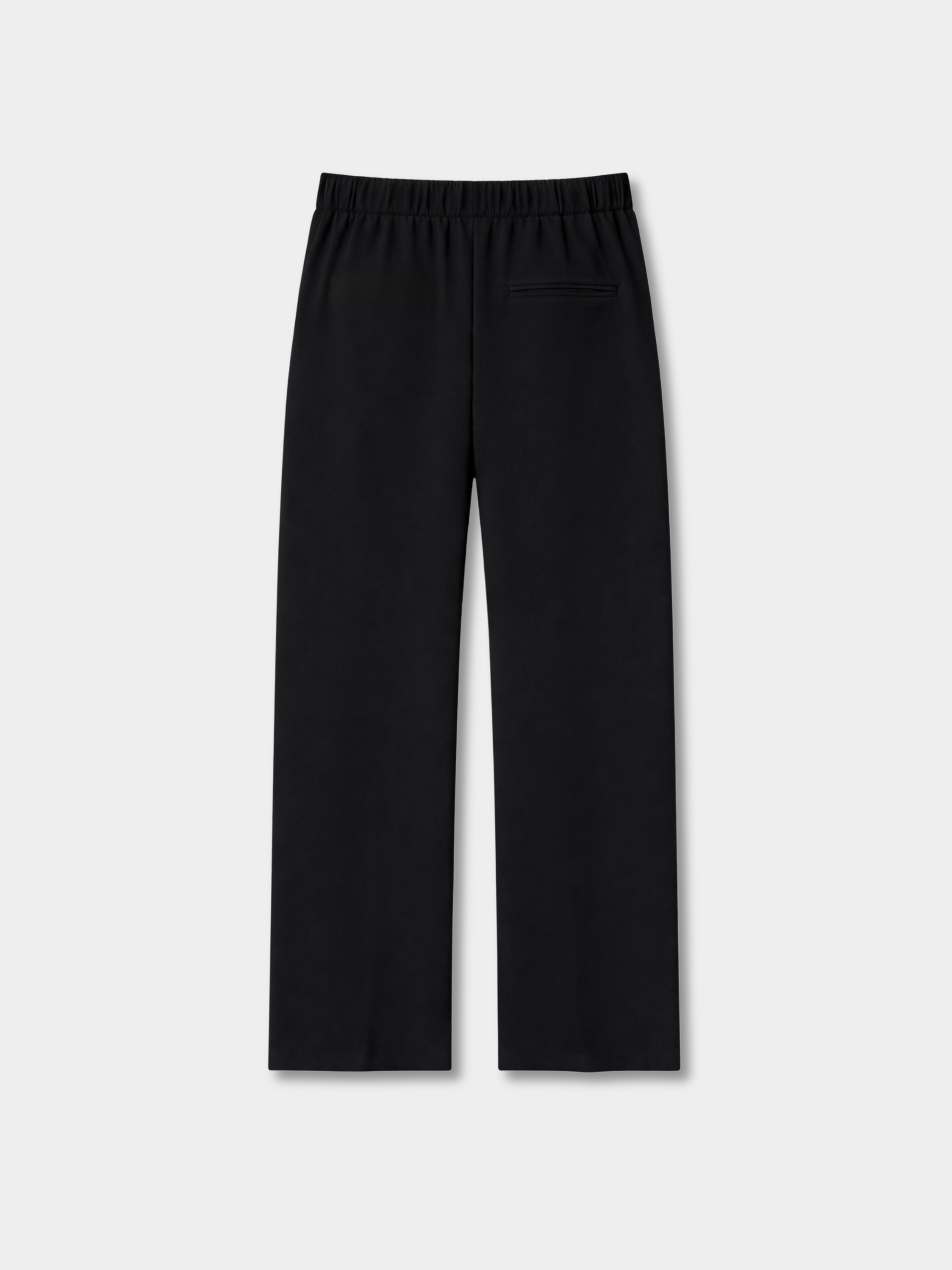 Pleated Flannel Trousers